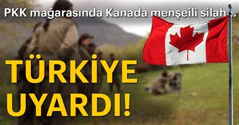 T­ü­r­k­i­y­e­­d­e­n­ ­K­a­n­a­d­a­­y­a­ ­s­i­l­a­h­ ­u­y­a­r­ı­s­ı­